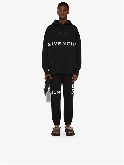 givenchy embroidered jogger pants|GIVENCHY 4G slim fit jogger pants in fleece .